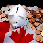 Canadian money - Piggy Bank (Can Stock)