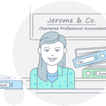 Jerome & Co header - tax preparer